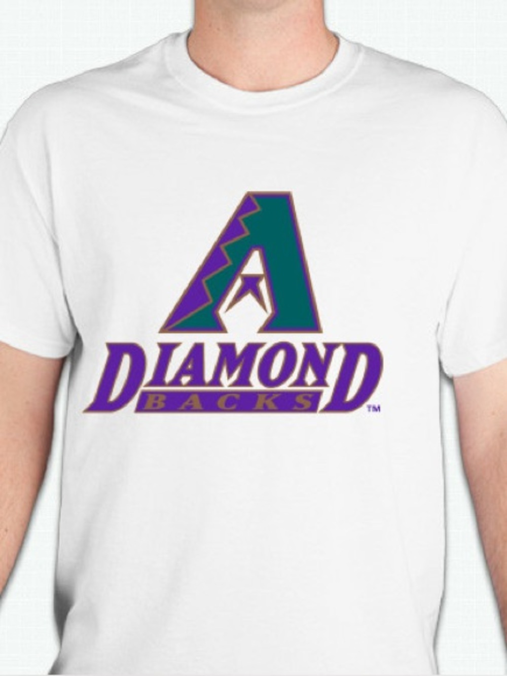 Arizona Diamondbacks  retro logo tshirt shirt Unisex 100 percent cotton brand ne